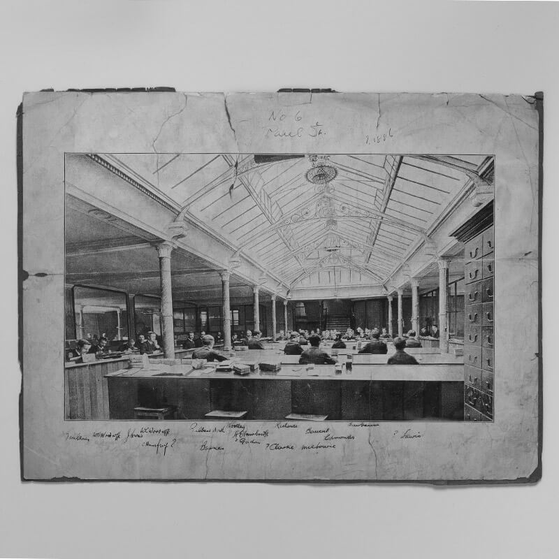 Interior of the Royal London Office Paul St office