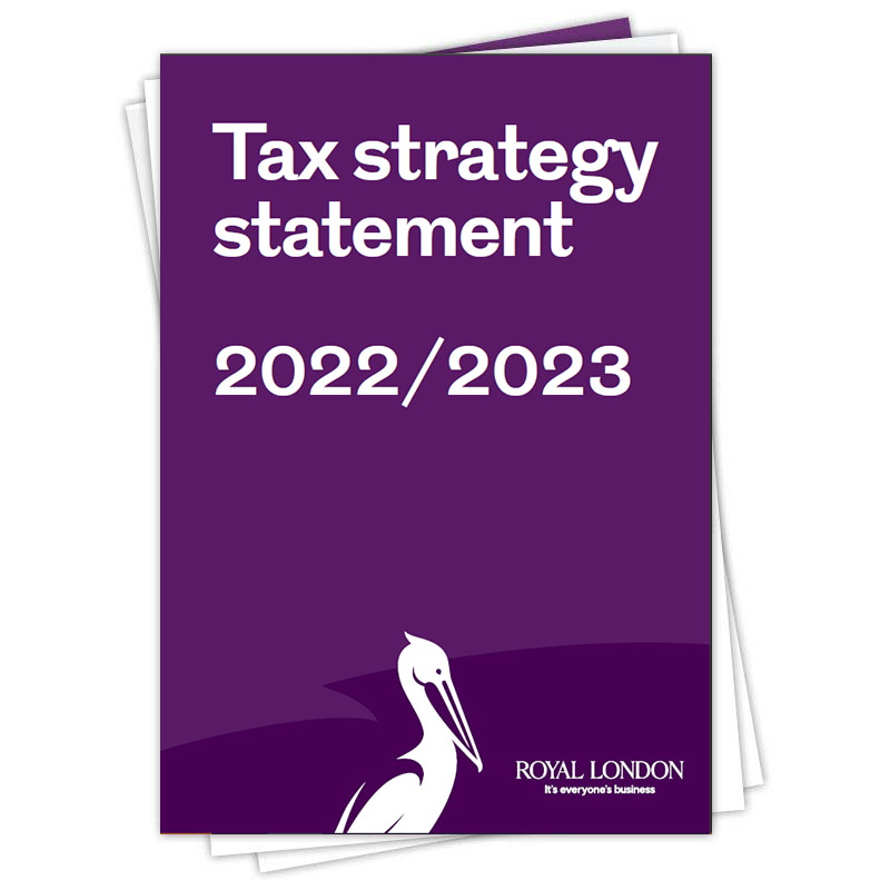 Tax strategy cover